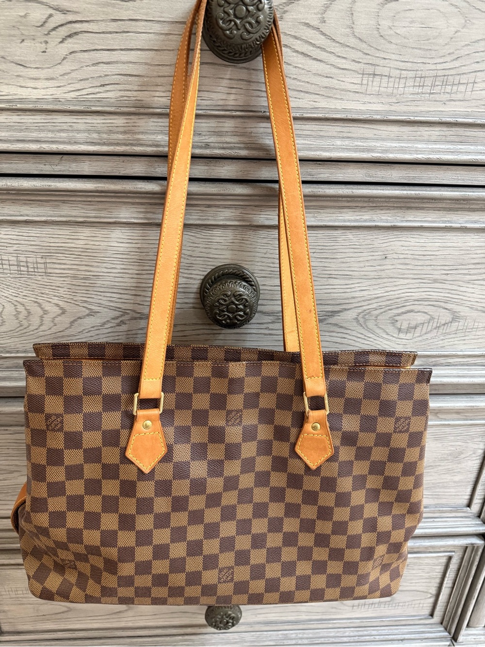 Louis Vuitton Limited Edition 1996 100 Anniversary Centenaire DE Shoulder Tote